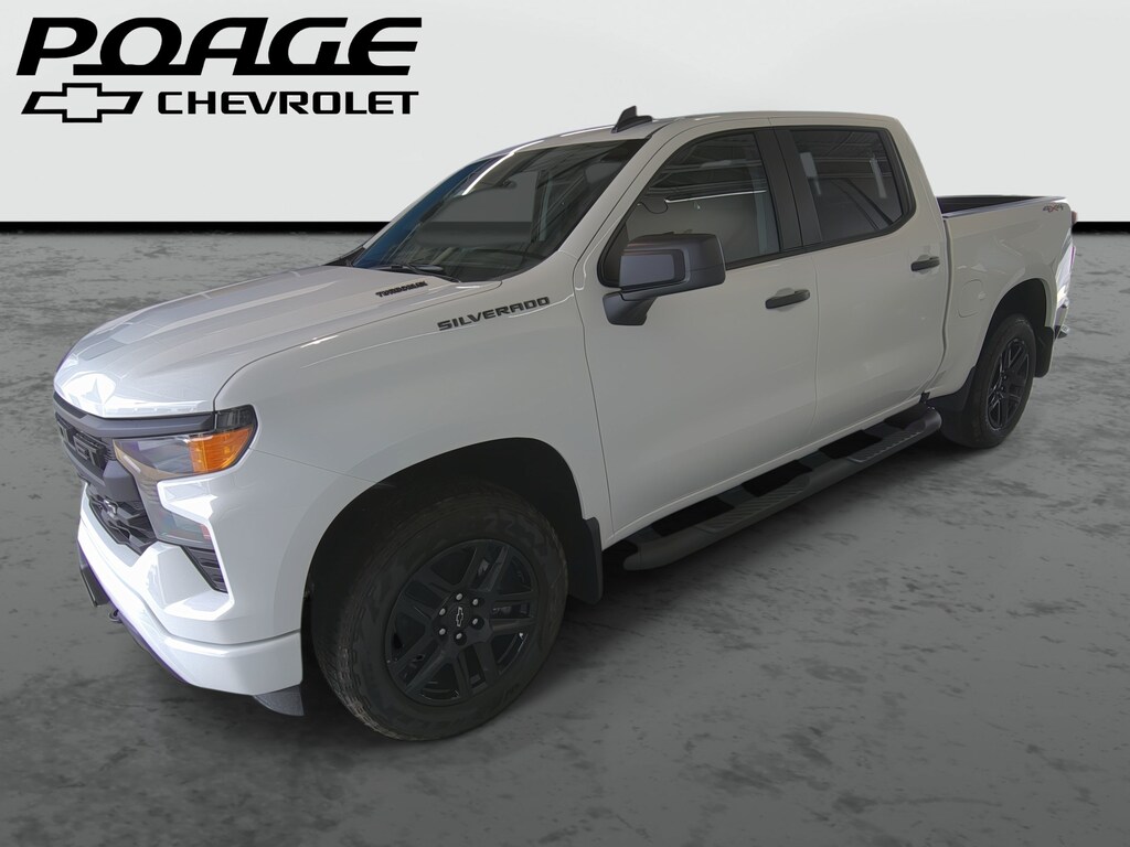 New 2026 Chevrolet Silverado 1500 Custom Truck Crew Cab