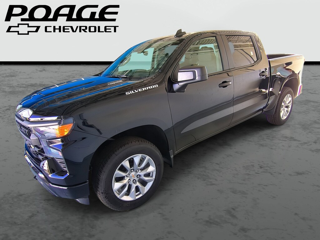 New 2026 Chevrolet Silverado 1500 Custom Truck Crew Cab