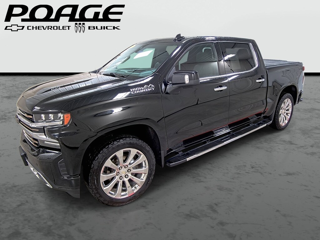 Used 2021 Chevrolet Silverado 1500 High Country Truck Crew Cab