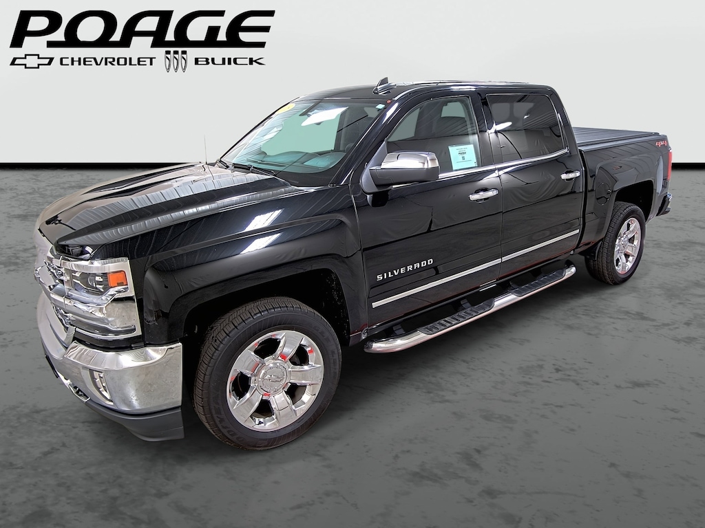 Used 2018 Chevrolet Silverado 1500 LTZ w/1LZ Truck Crew Cab