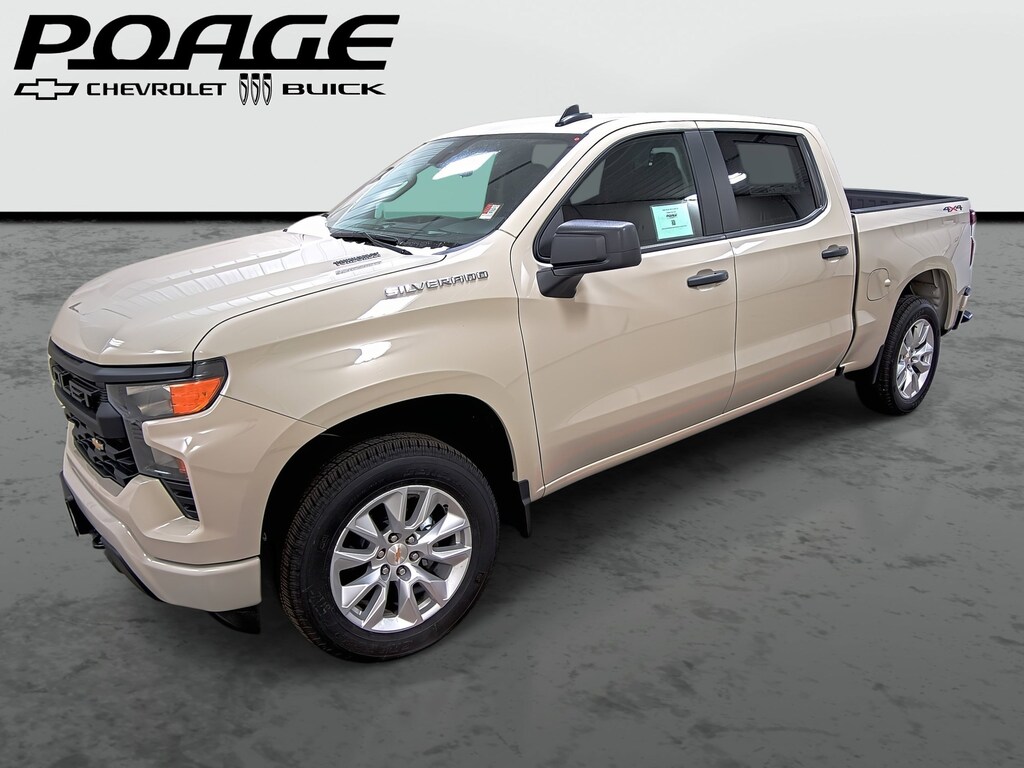 New 2026 Chevrolet Silverado 1500 Custom Truck Crew Cab