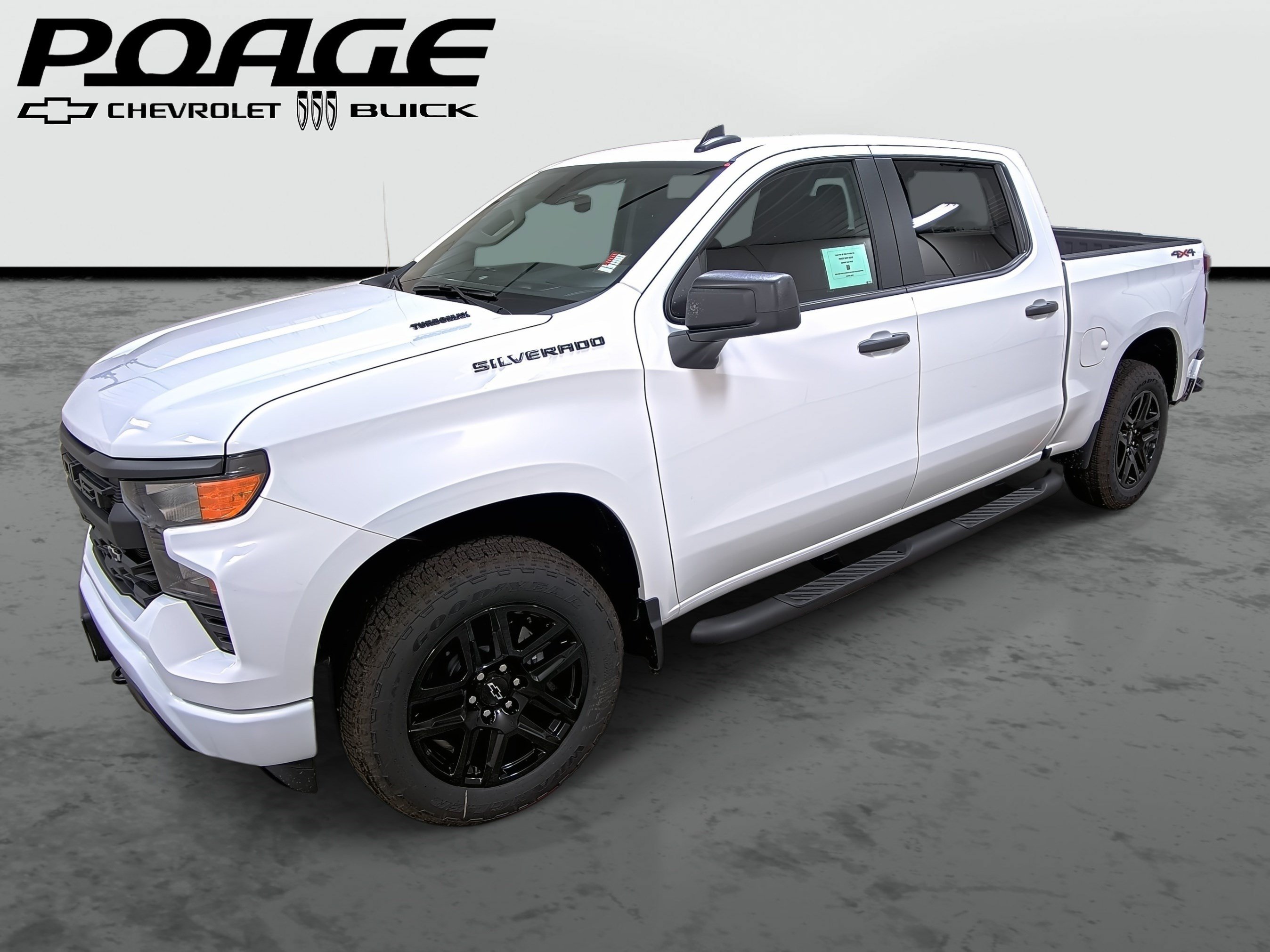 New 2026 Chevrolet Silverado 1500 Custom Truck Crew Cab