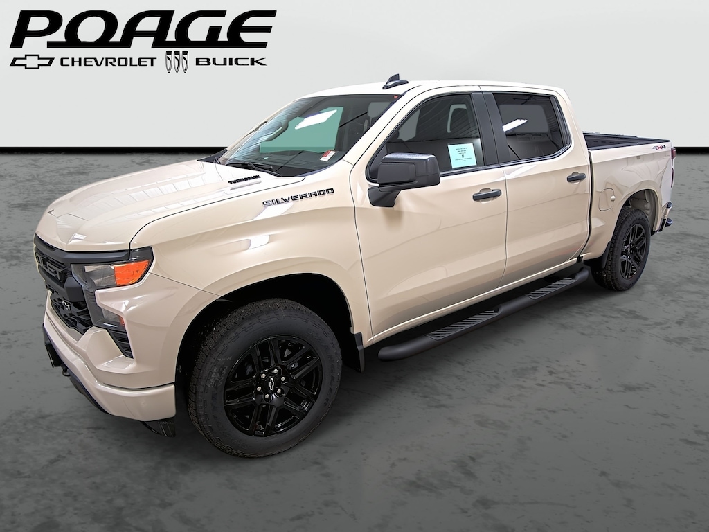New 2026 Chevrolet Silverado 1500 Custom Truck Crew Cab