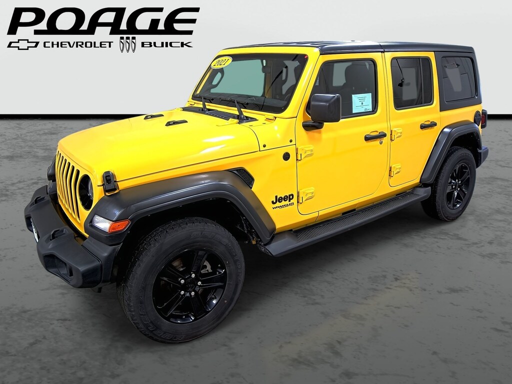 Used 2021 Jeep Wrangler Unlimited Sport SUV