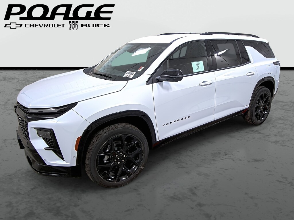 New 2026 Chevrolet Traverse RS SUV