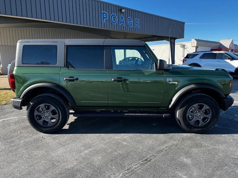 Used 2022 Ford Bronco 4-Door Black Diamond with VIN 1FMEE5BP3NLB74337 for sale in Bowling Green, MO