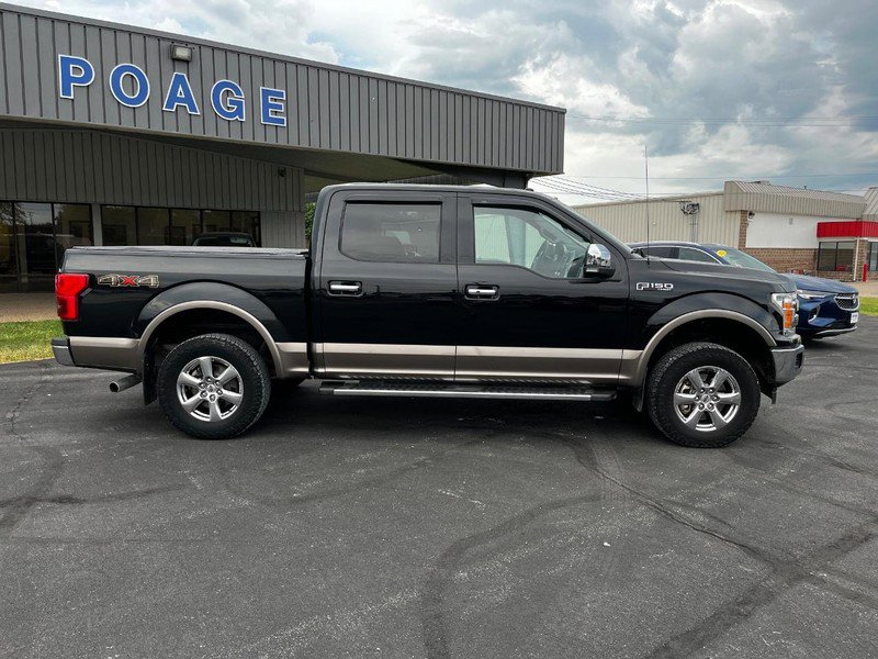 Used 2018 Ford F-150 Lariat with VIN 1FTEW1EG9JKC23465 for sale in Bowling Green, MO