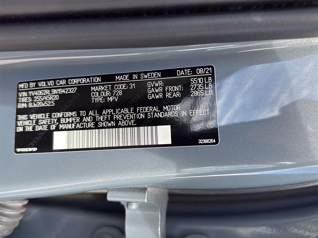 2022 Volvo XC60 Inscription photo 4