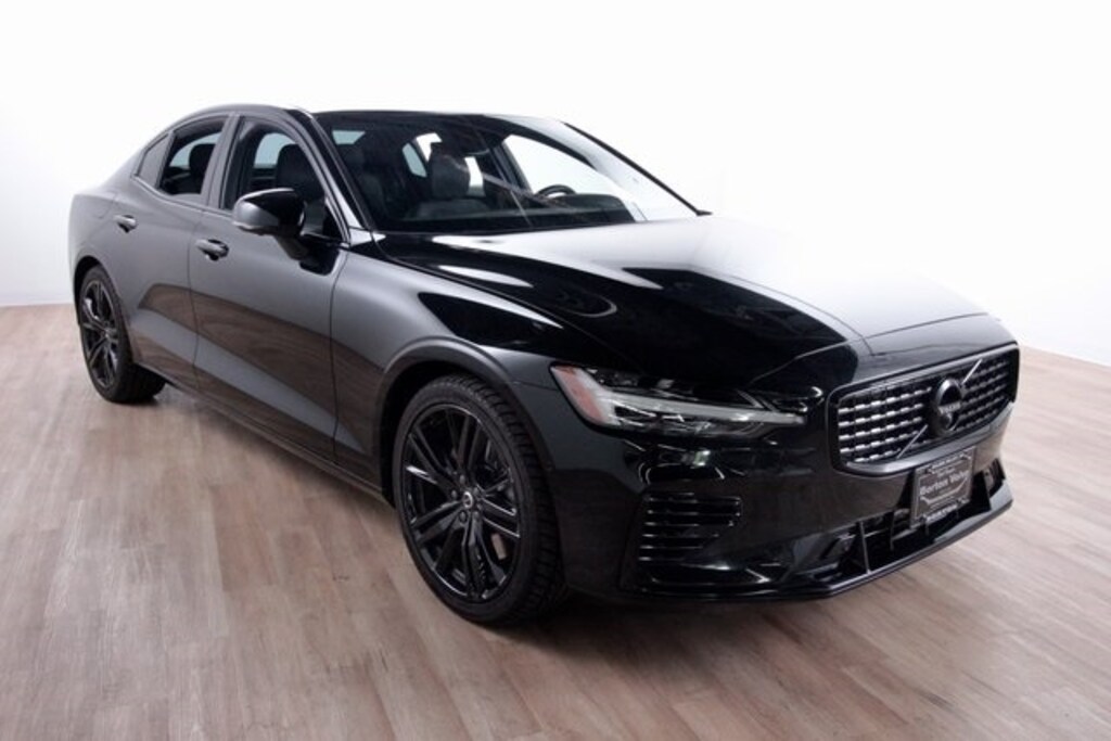 Certified 2022 Volvo S60 Recharge Plug-In Hybrid T8 Black Edition R-Design Extended Range Sedan
