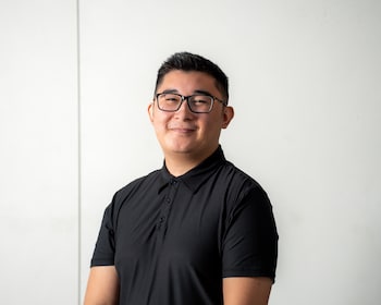 Staff member Joshua Gamurot from ID_a76d0a