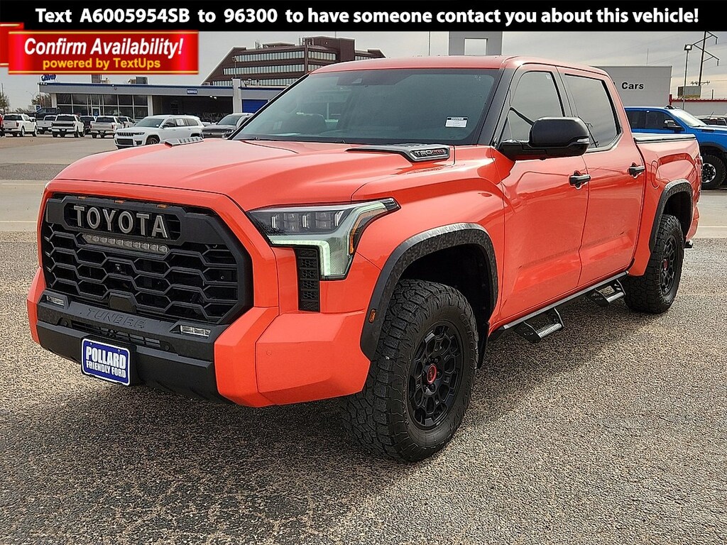 Used 2023 Toyota Tundra Hybrid TRD Pro Truck CrewMax