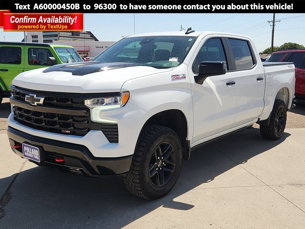 Certified 2024 Chevrolet Silverado 1500 LT Trail Boss Truck Crew Cab