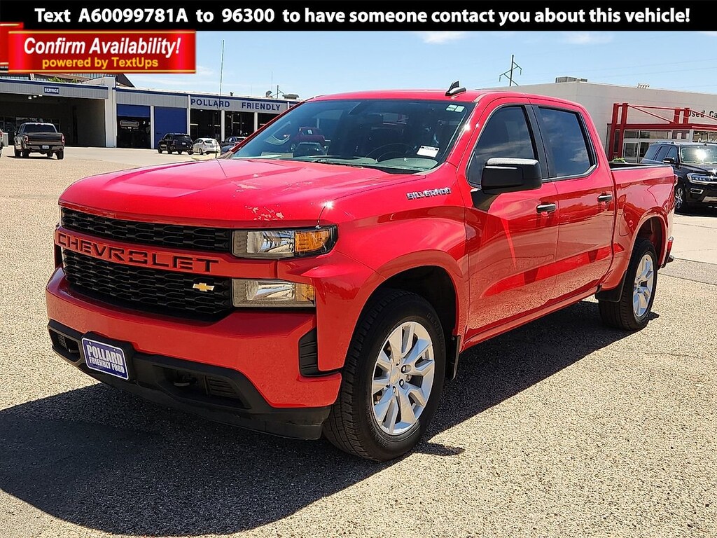 Used 2022 Chevrolet Silverado 1500 LTD Custom Truck Crew Cab
