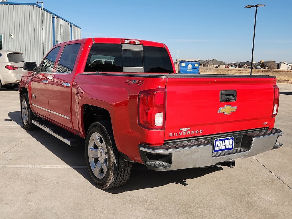 Used 2018 Chevrolet Silverado 1500 LTZ w/1LZ Truck Crew Cab