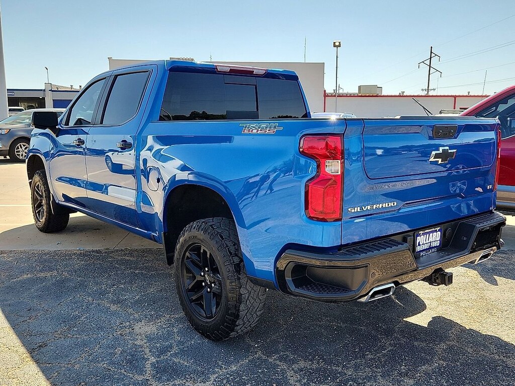 Used 2022 Chevrolet Silverado 1500 LT Trail Boss Truck Crew Cab