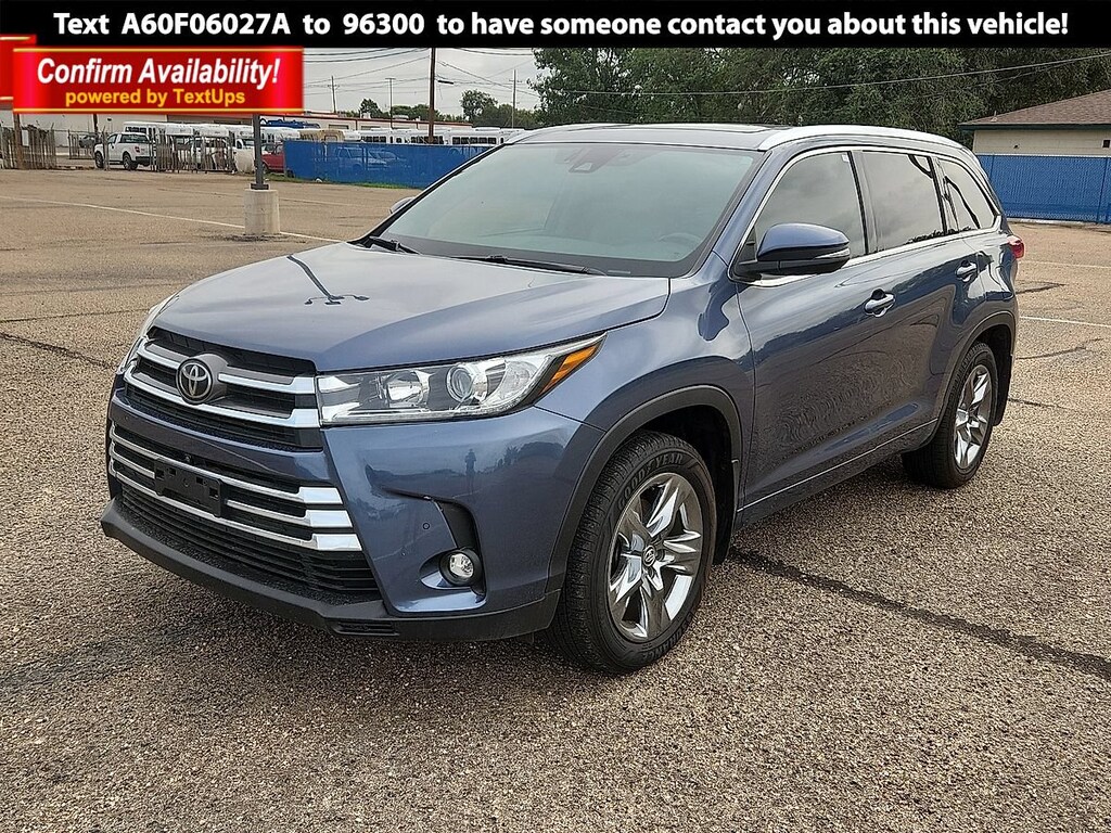 Used 2019 Toyota Highlander Limited Platinum V6 SUV