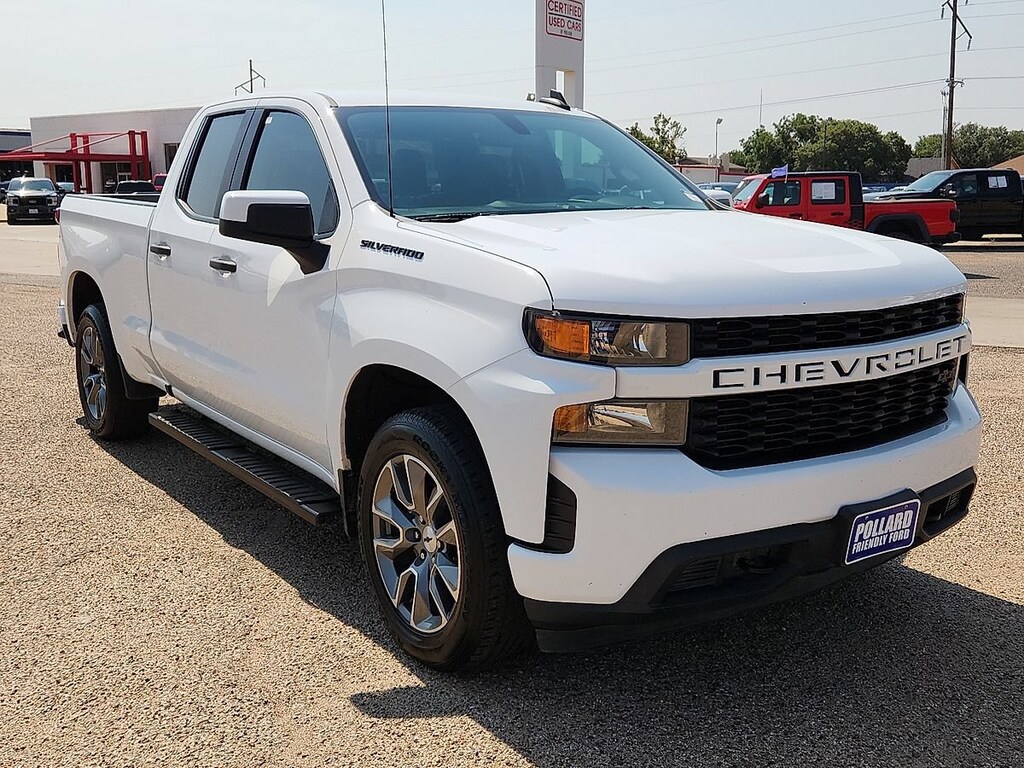 Used 2021 Chevrolet Silverado 1500 Custom Truck Double Cab