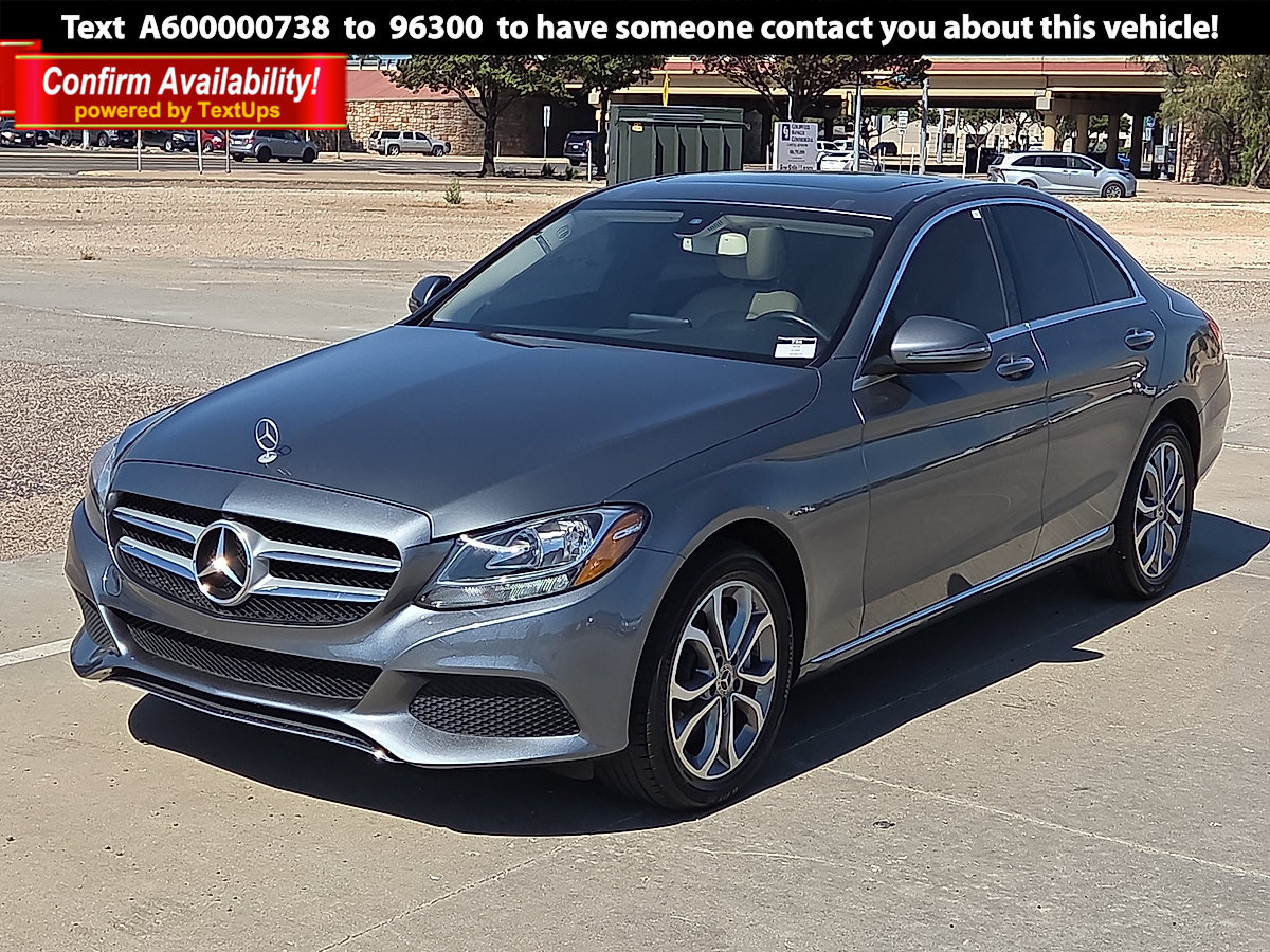 2018 Mercedes-Benz C-Class Sedan