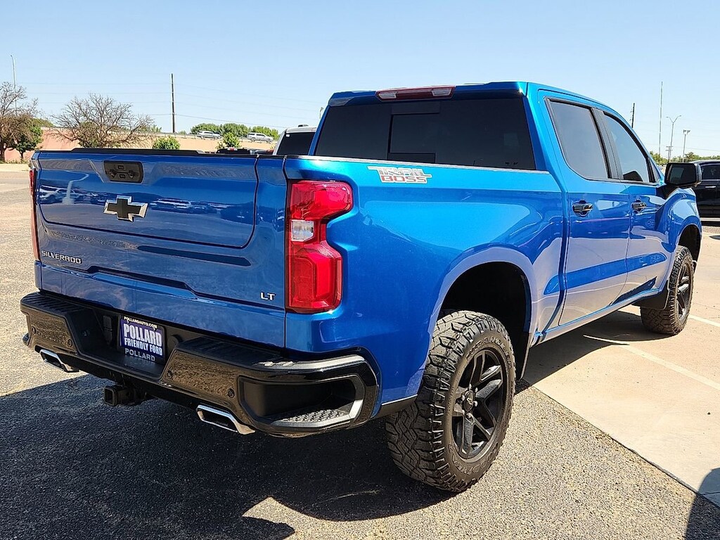 Used 2022 Chevrolet Silverado 1500 LT Trail Boss Truck Crew Cab