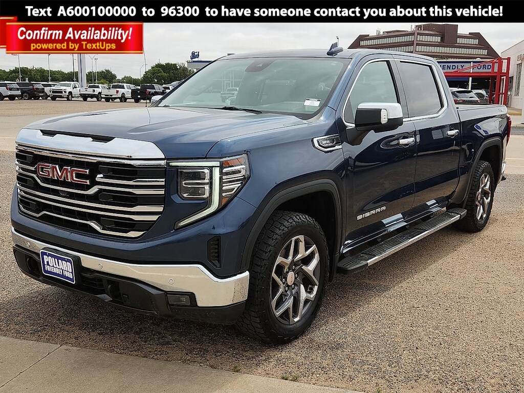Used 2022 GMC Sierra 1500 SLT Truck Crew Cab