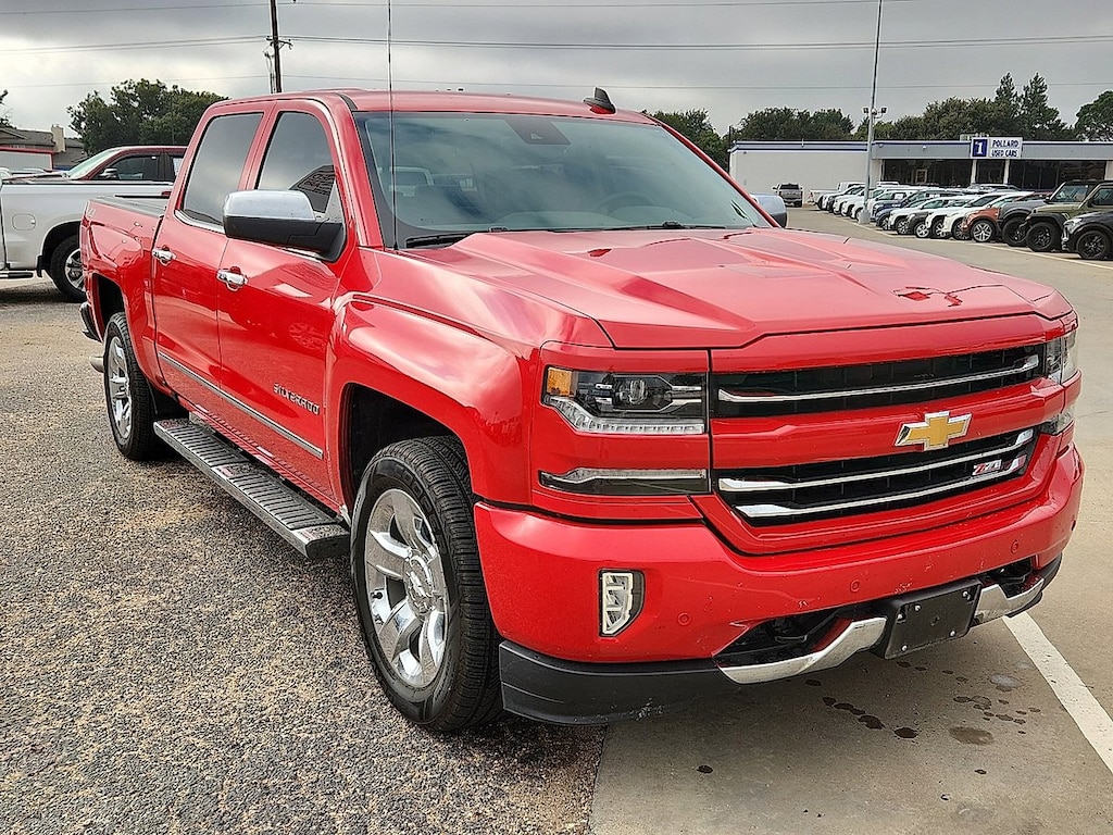 Used 2018 Chevrolet Silverado 1500 LTZ w/2LZ Truck Crew Cab