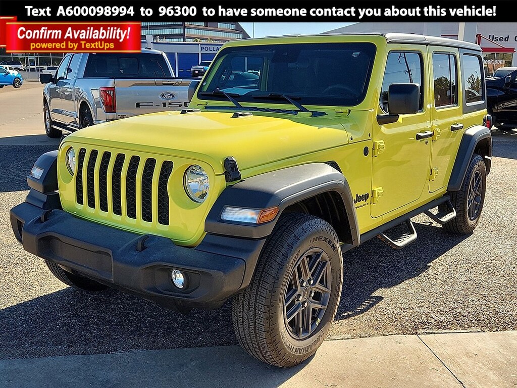 Used 2024 Jeep Wrangler Sport SUV