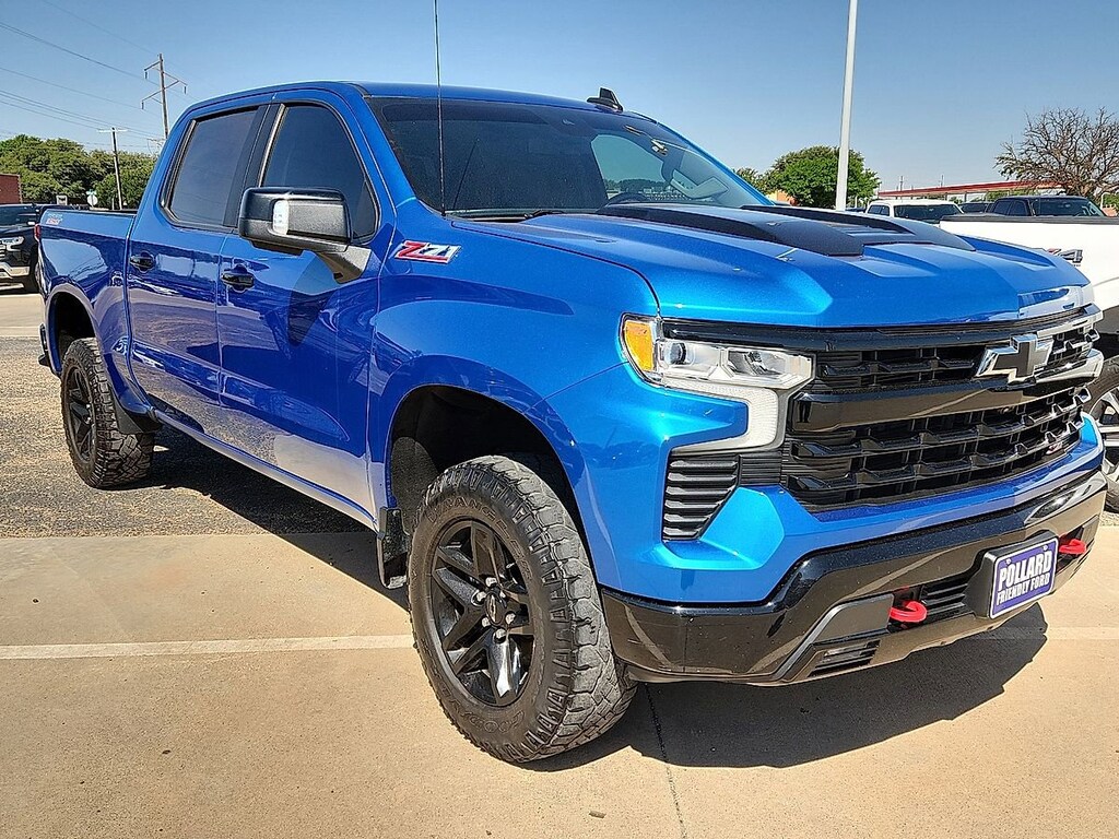 Used 2022 Chevrolet Silverado 1500 LT Trail Boss Truck Crew Cab