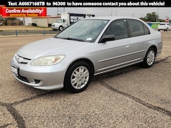 2005 Honda Civic LX w/Side SRS Sedan