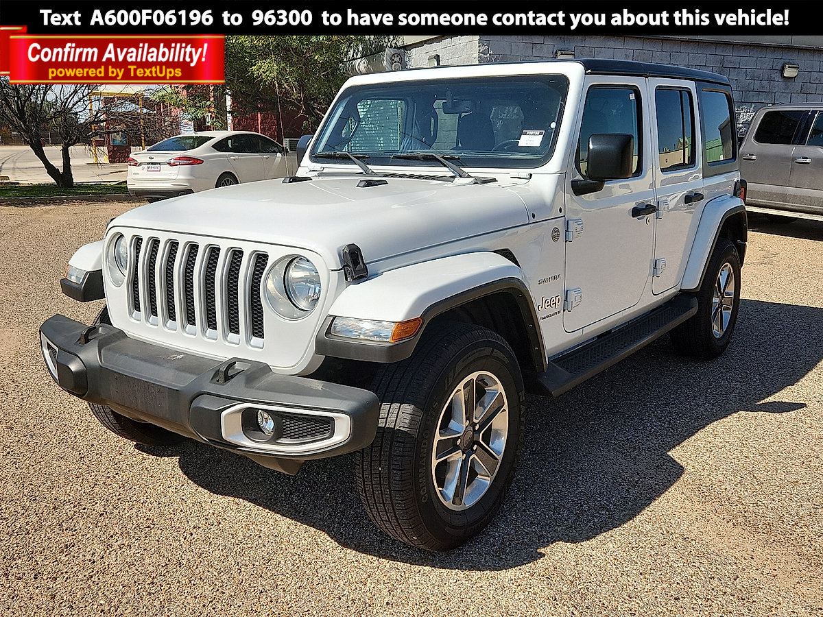 2023 Jeep Wrangler 4-DOOR SAHARA 4X4 SUV