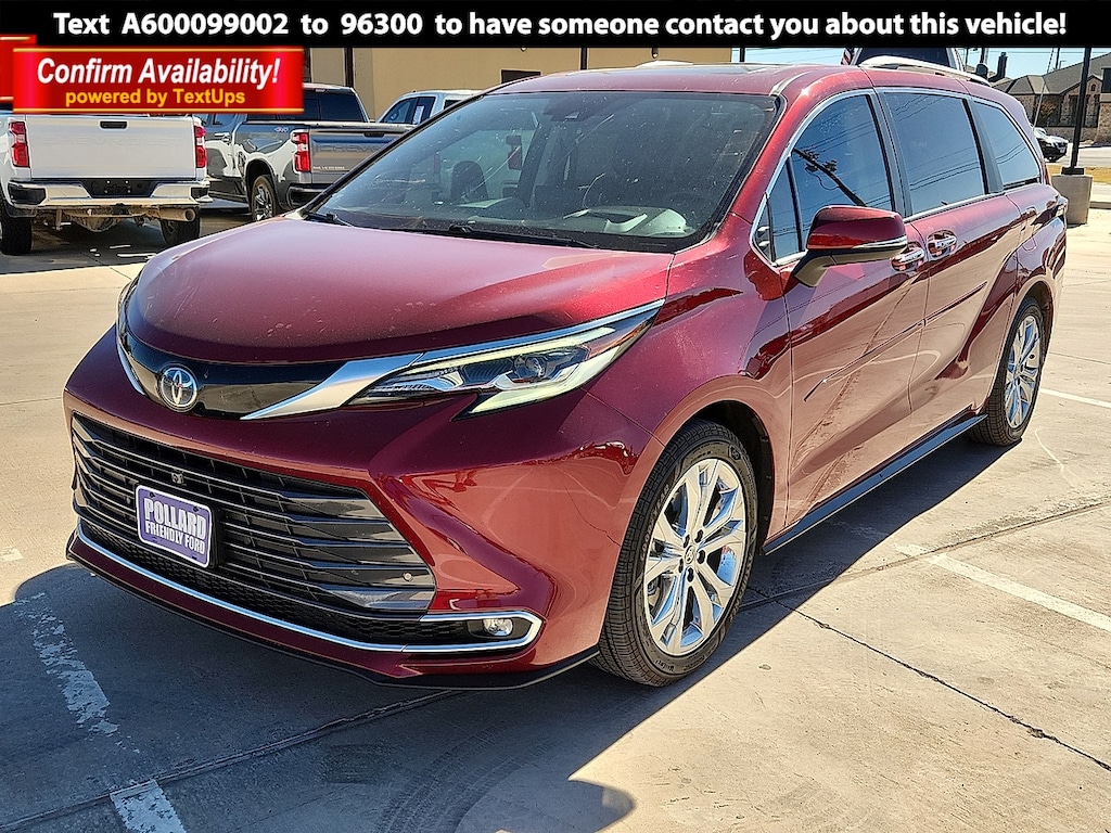 Used 2023 Toyota Sienna Platinum Minivan/Van