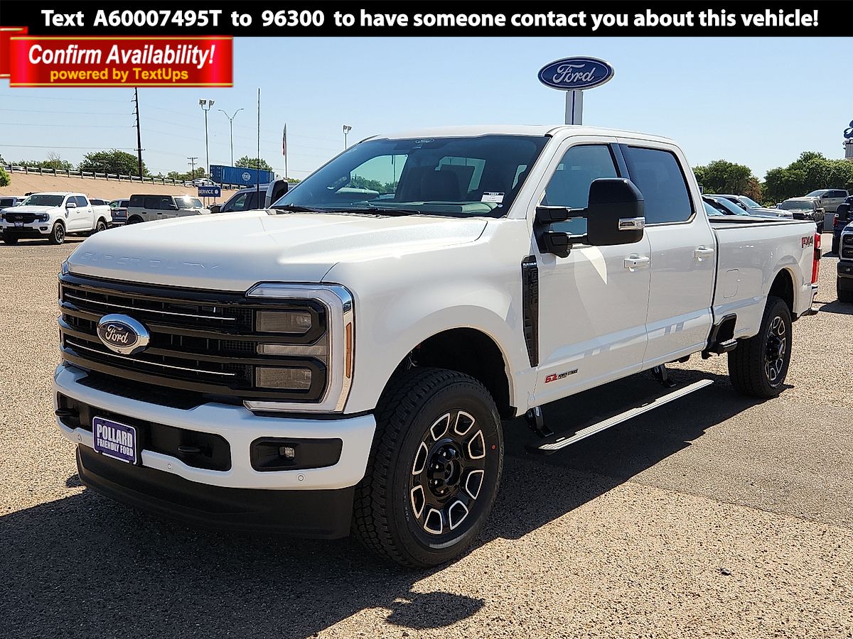 2026 Ford F-350 Platinum 4x4 Crew Cab 8' Box SRW's photo