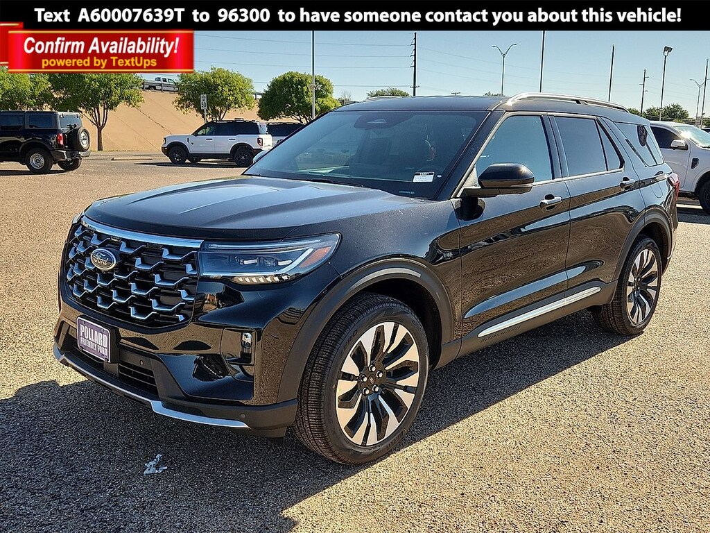 New 2026 Ford Explorer Platinum SUV