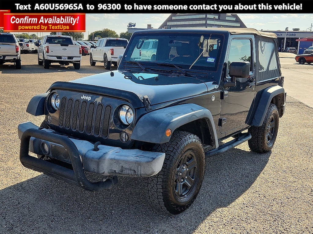 Used 2016 Jeep Wrangler Sport SUV