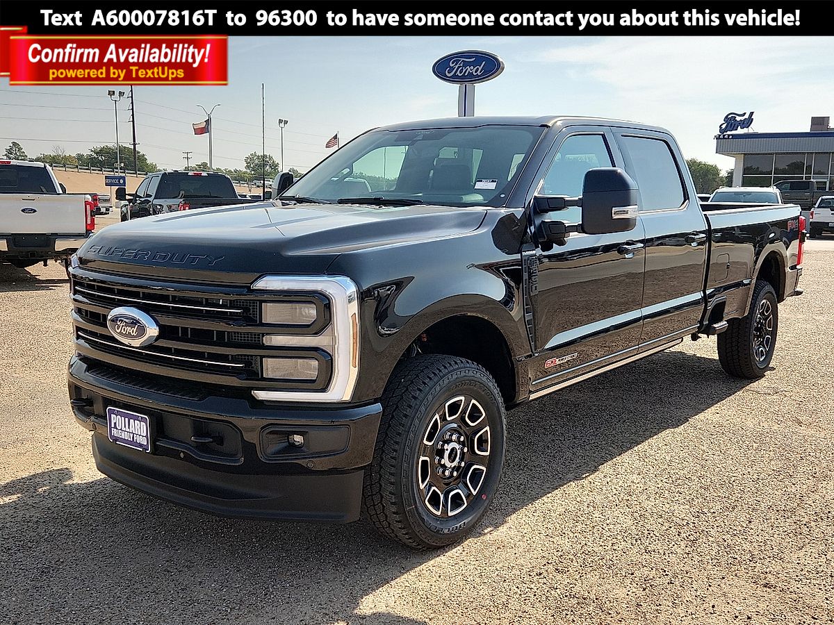 New 2026 Ford F-350SD Platinum