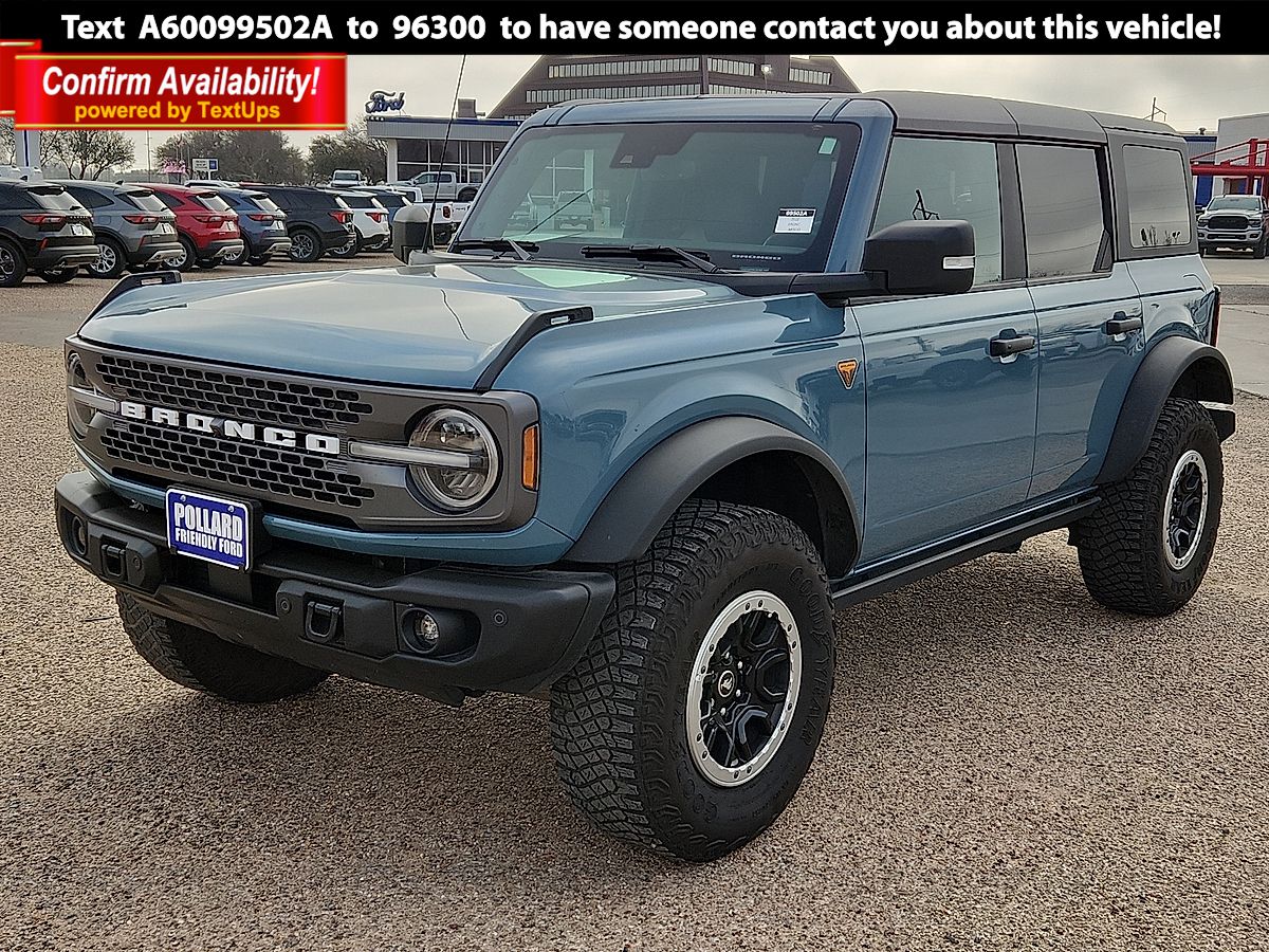 2022 Ford Bronco SUV 