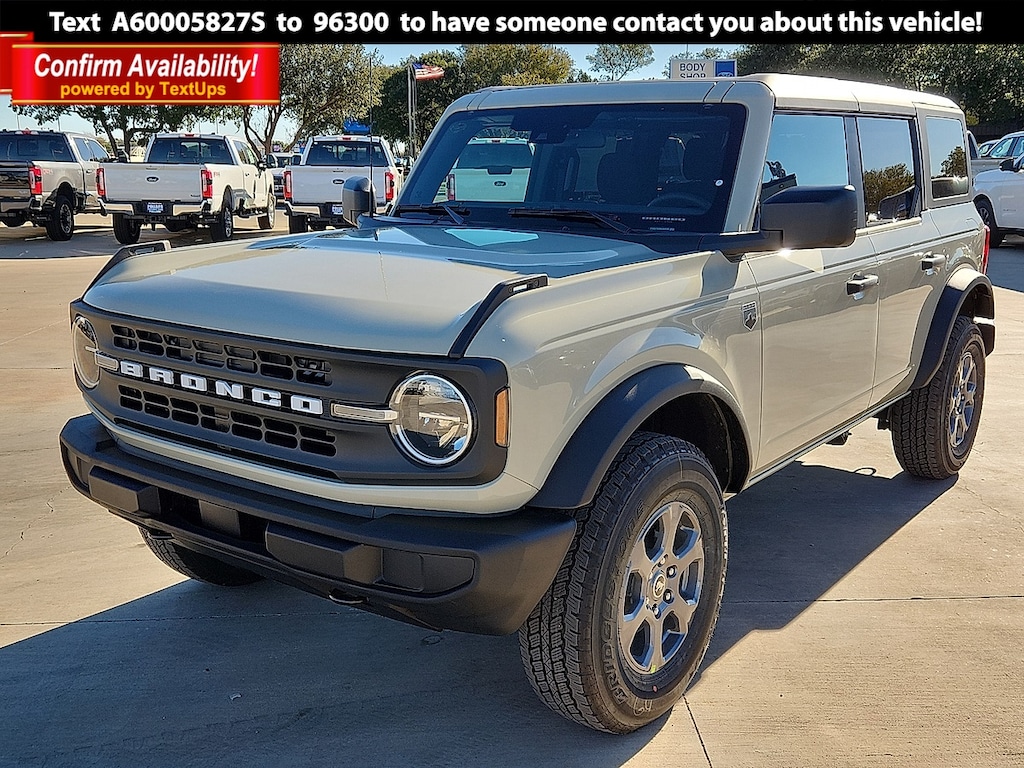 New 2025 Ford Bronco Big Bend SUV