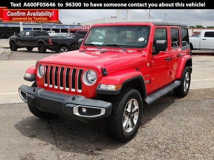 2020 Jeep Wrangler Unlimited Sahara SUV 2020 Jeep Wrangler Unlimited Sahara SUV