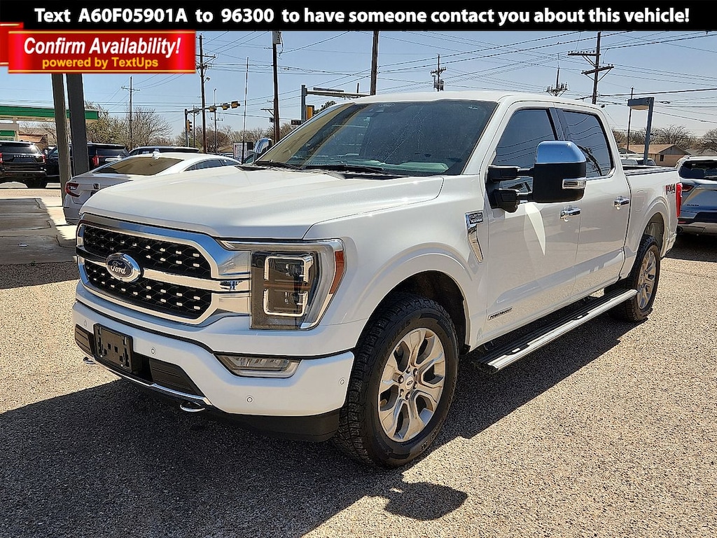 Used 2021 Ford F-150 Platinum Truck
