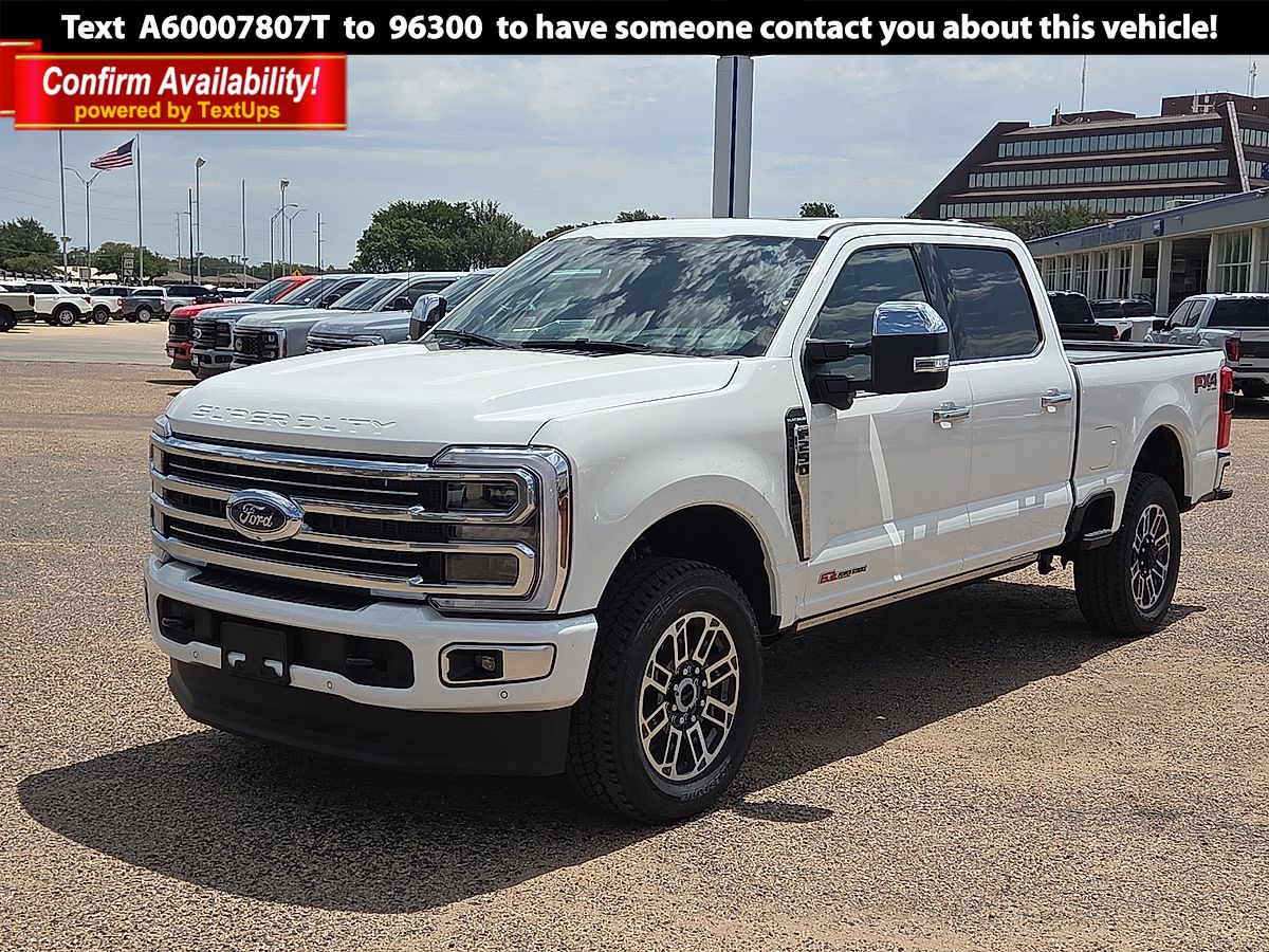 New 2026 Ford F-250SD Platinum