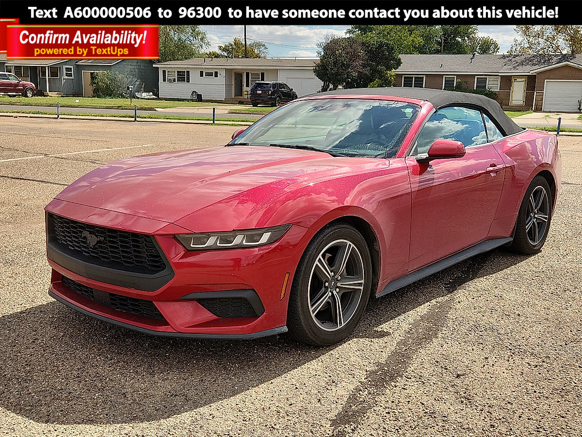 2024 Ford Mustang Convertible 