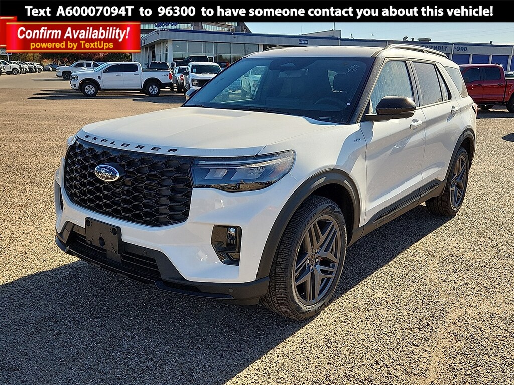 New 2026 Ford Explorer ST-Line SUV