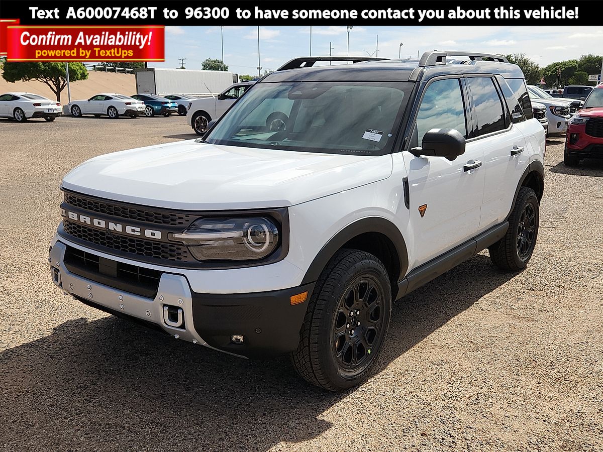 New 2026 Ford Bronco Sport Badlands