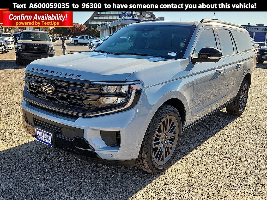 New 2025 Ford Expedition Max Platinum SUV