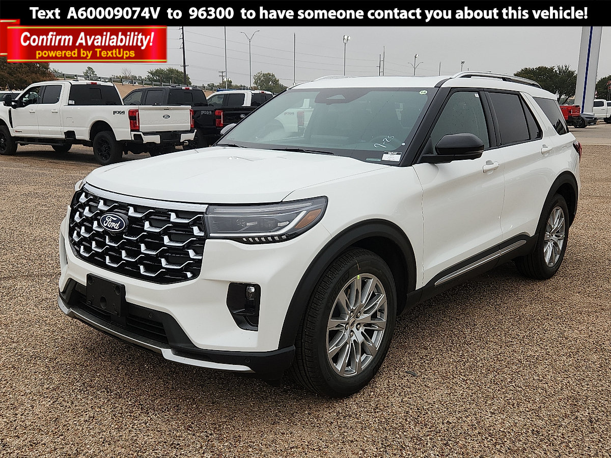 2027 Ford Explorer Platinum SUV