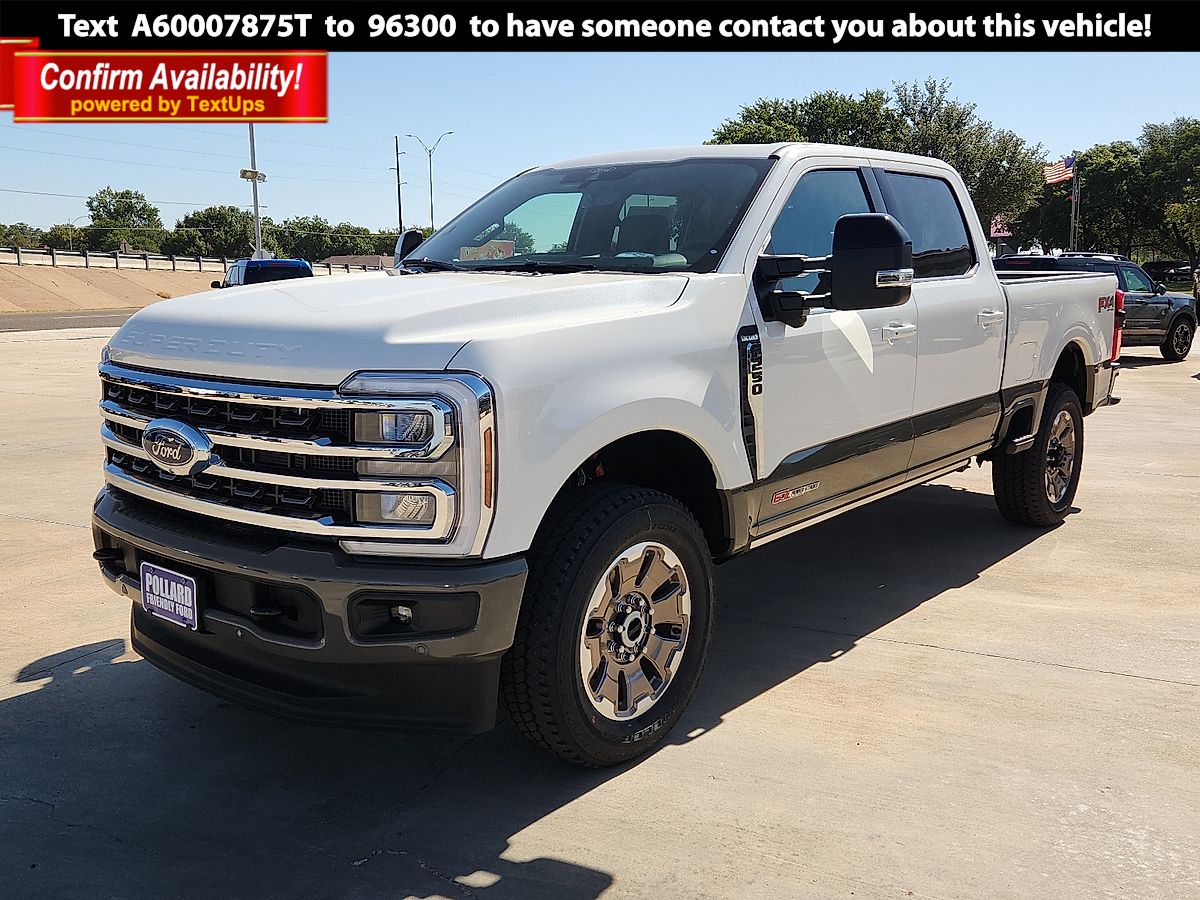 New 2026 Ford F-250SD King Ranch