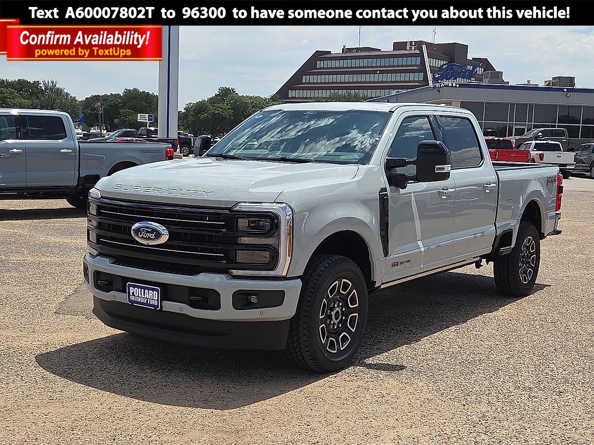 New 2026 Ford F-250SD Platinum