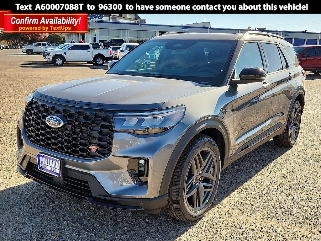New 2026 Ford Explorer ST SUV