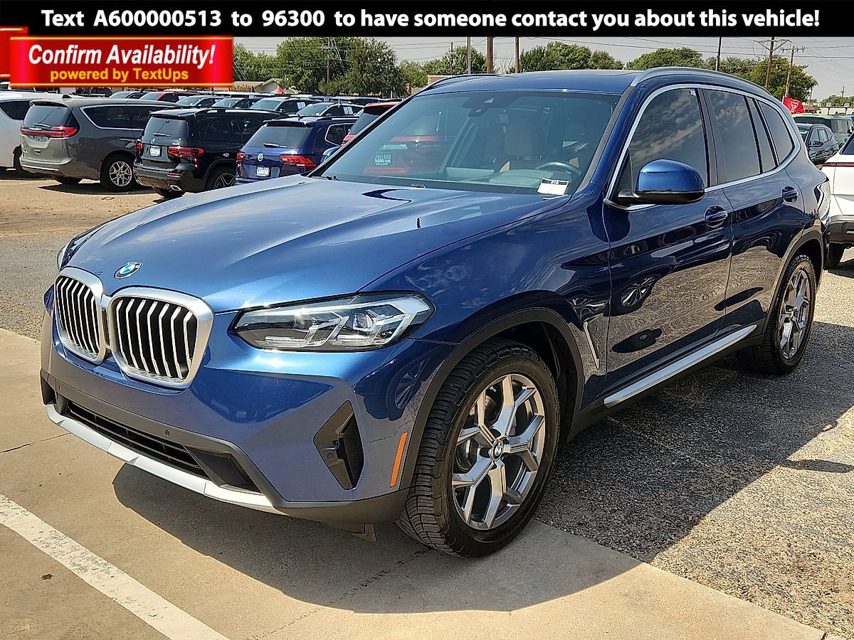 Used 2022 BMW X3 sDrive30i