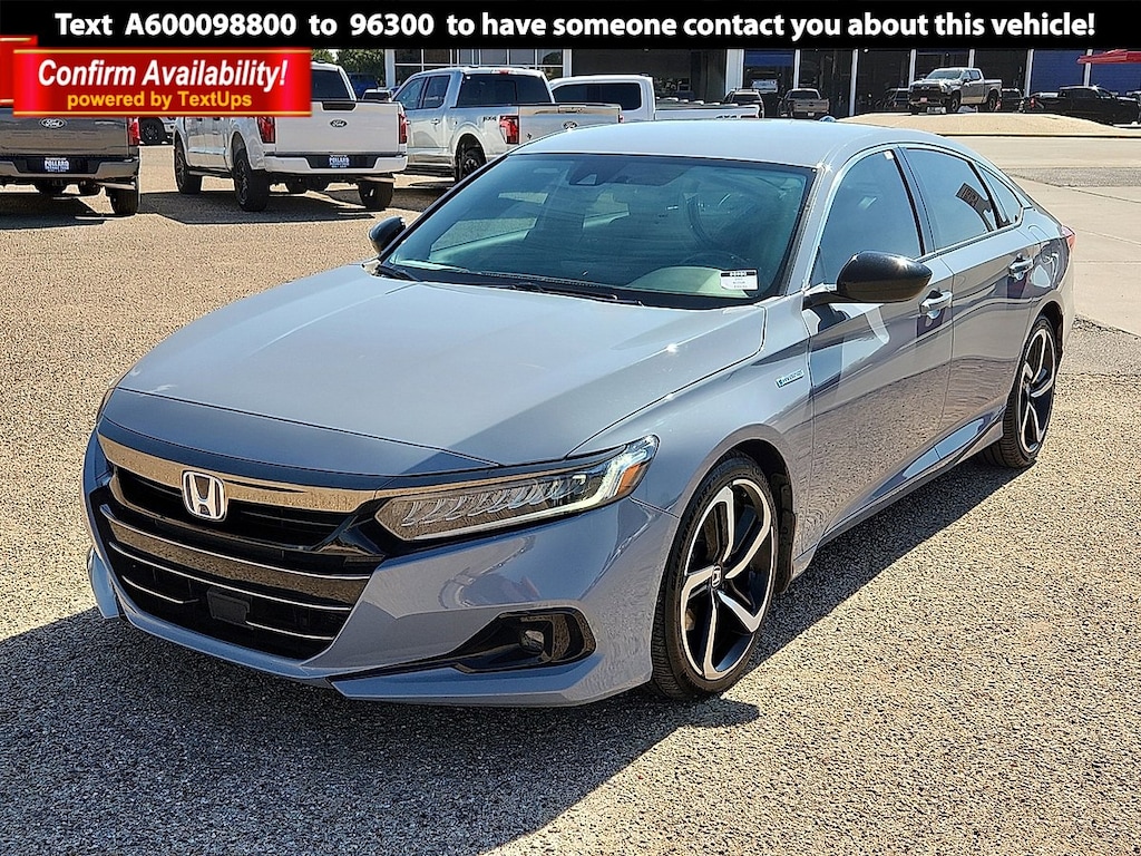 Used 2022 Honda Accord Hybrid Sport Sedan