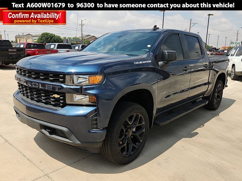 Used 2022 Chevrolet Silverado 1500 LTD Custom Truck Crew Cab